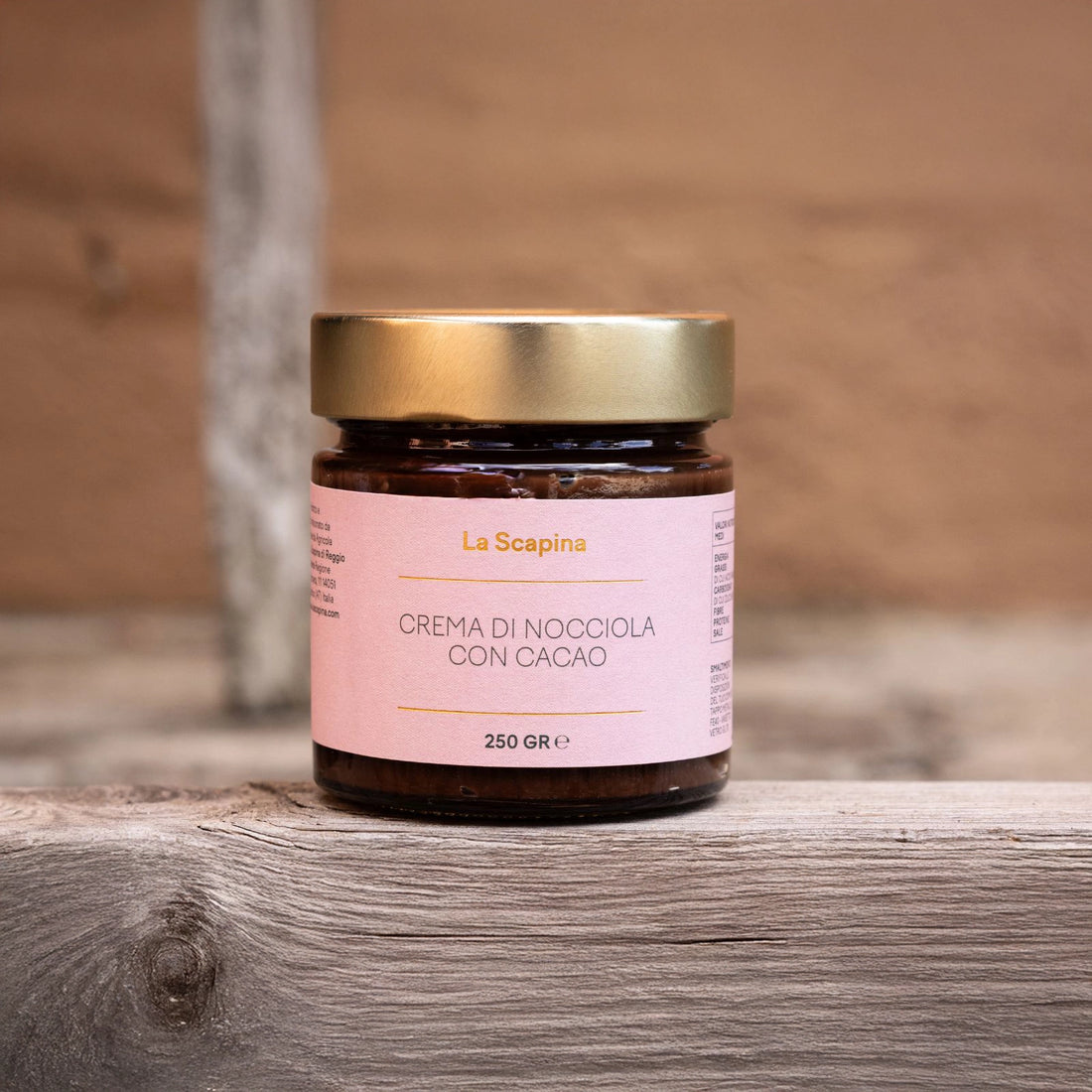 Crema di nocciola con cacao | La Scapina